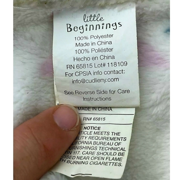 Little Beginnings Pink Pig Lovie Lovey Baby Infant Comfort Plush Toy Blanket EUC - Picture 9 of 10